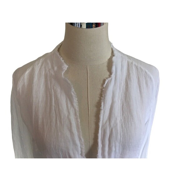 NEW KristenseN Du Nord Size 6 8 Linen Cotton Jacket Women’s 2 Cardigan Top NWT - Picture 3 of 8